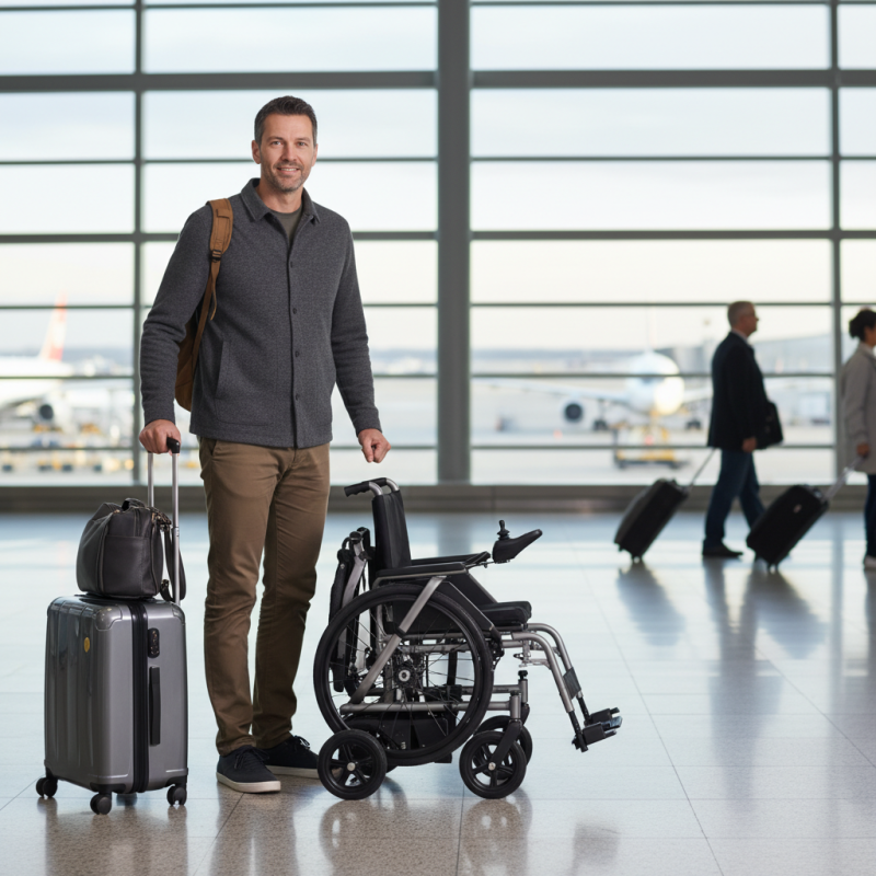 How to Easily Fold an Electric Wheelchair for Travel?