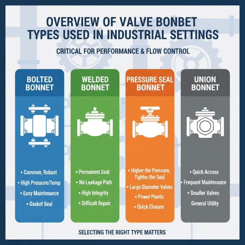 2026 Best Valve Bonnet Types for Industrial Applications?