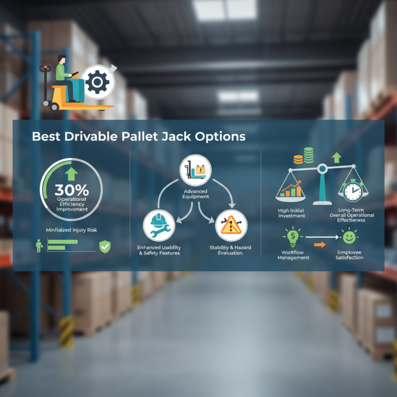 Best Drivable Pallet Jack Options for Efficient Warehousing?