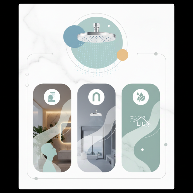 Top Benefits of Head Showers for Modern Bathrooms?