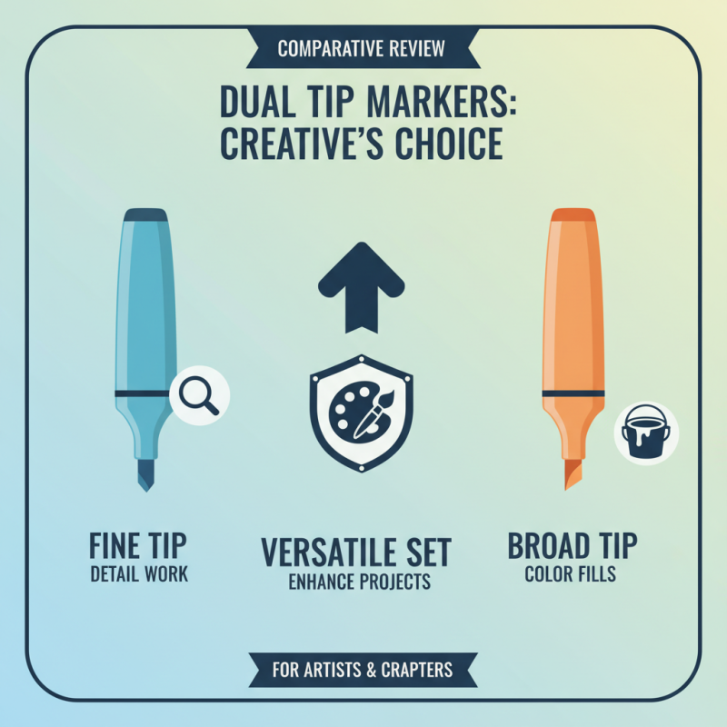 Best Dual Tip Markers for Artists and Crafters How to Choose?