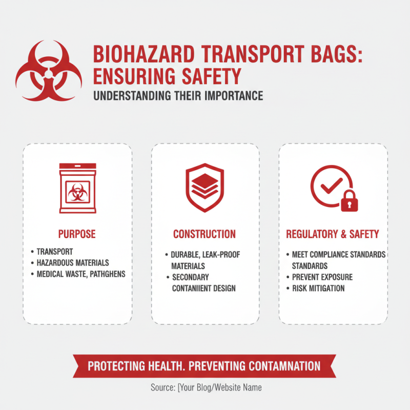Why Choose the Right Biohazard Transport Bag for Safety?