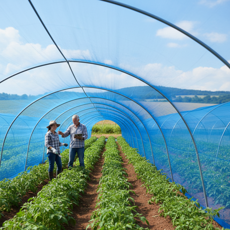Top 10 Benefits of Blue Shade Net for Agriculture and Gardening?