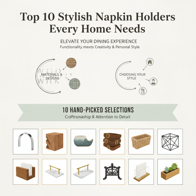 Top 10 Stylish Napkin Holders Every Home Needs?