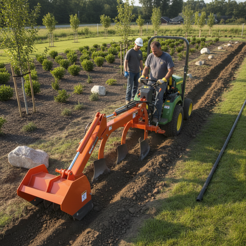 How to Effectively Use a Ditching Plow for Your Landscaping Needs?
