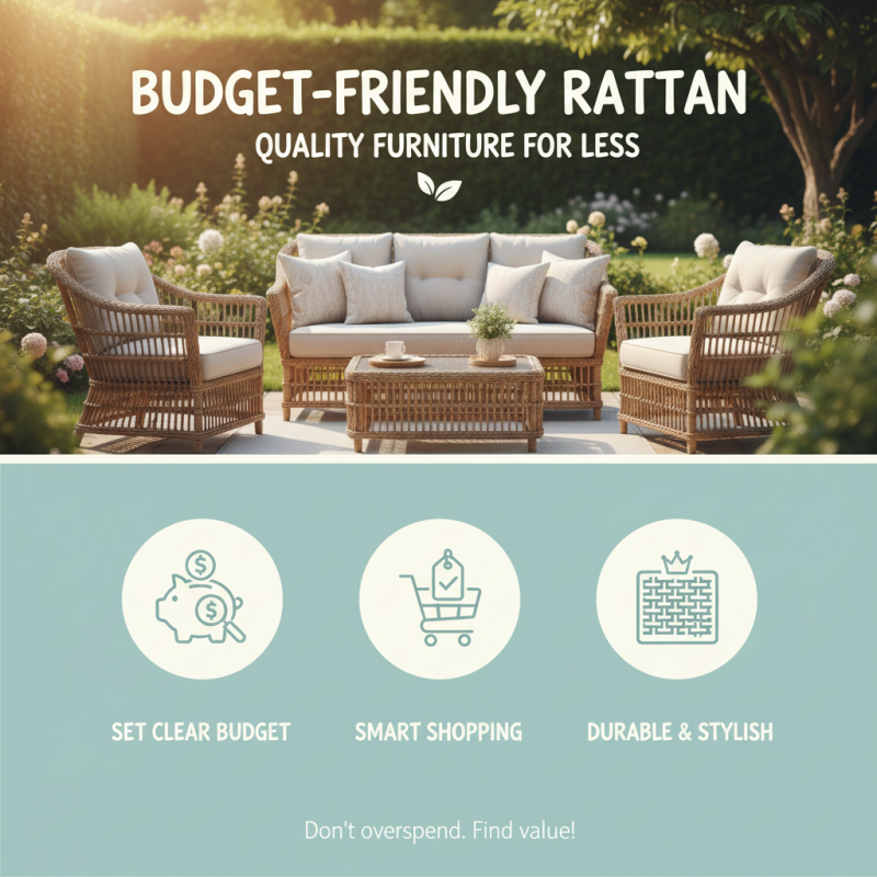 How to Choose Rattan Garden Furniture for Your Outdoor Space?