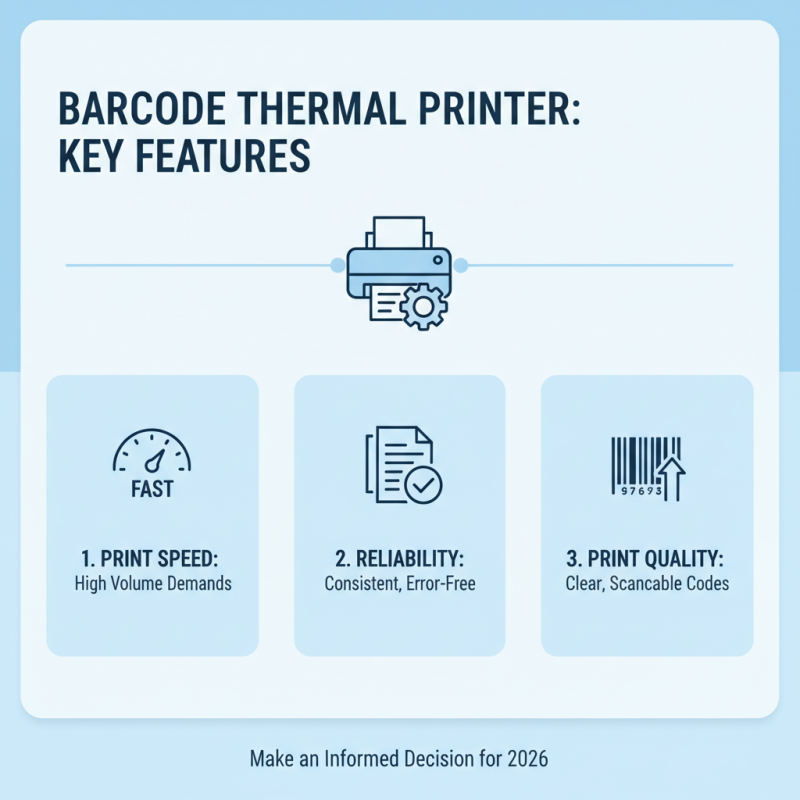 How to Choose the Best Barcode Thermal Printer in 2026?