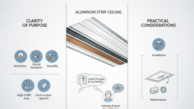 How to Choose the Best Aluminum Strip Ceiling for Your Project?