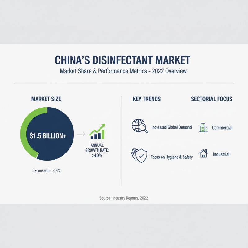 Top Disinfectant Manufacturer in China for Global Buyers?