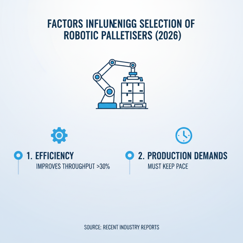 How to Choose the Best Robotic Palletisers in 2026?