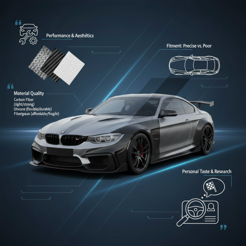 How to Choose the Best Car Bodykit for Your Vehicle?