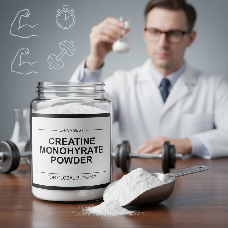 China Best Pure Creatine Monohydrate Powder for Global Buyers?