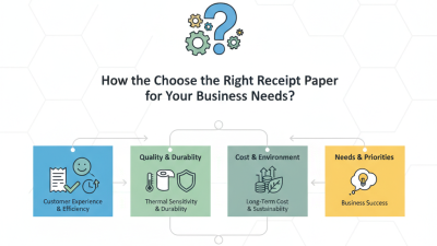 How to Choose the Right Receipt Paper for Your Business Needs?