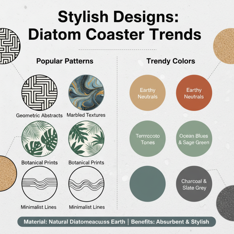 Top Decorative Diatom Coasters for Stylish Home Décor?