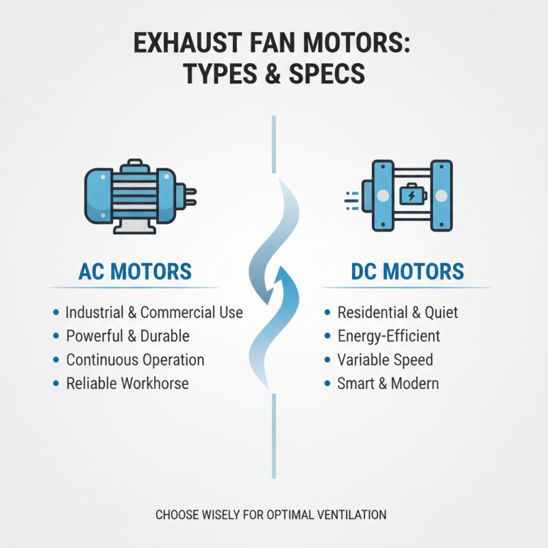 Why Choose the Right Exhaust Fan Motor for Your Needs?