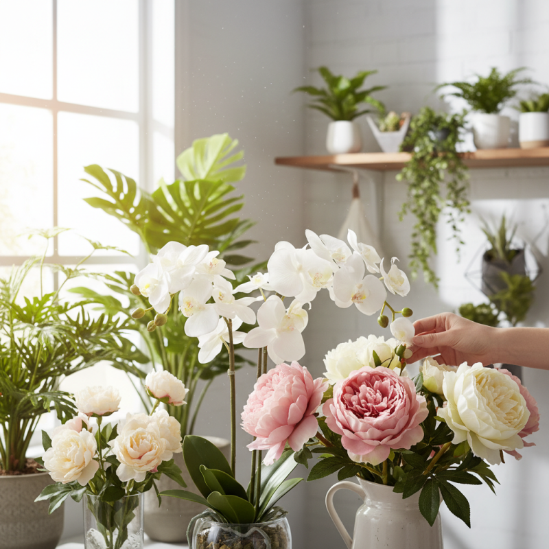 How to Choose the Best Artificial Floral Plants for Your Needs?