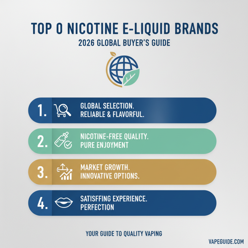2026 Best 0 Nicotine E-Liquid Options for Global Buyers?
