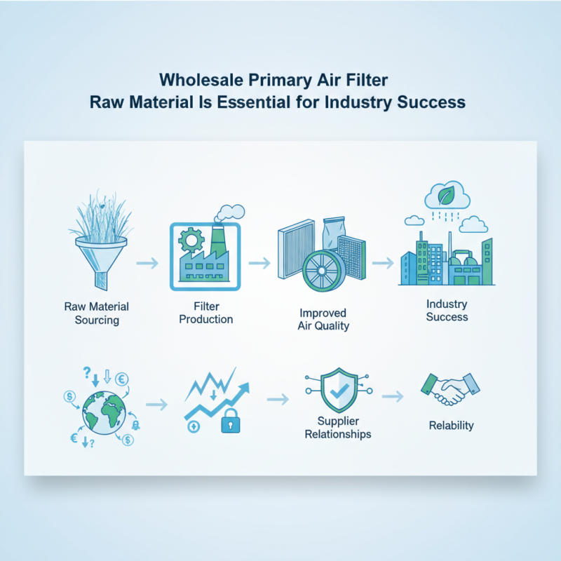 Why Wholesale Primary Air Filter Raw Material Is Essential for Industry Success?