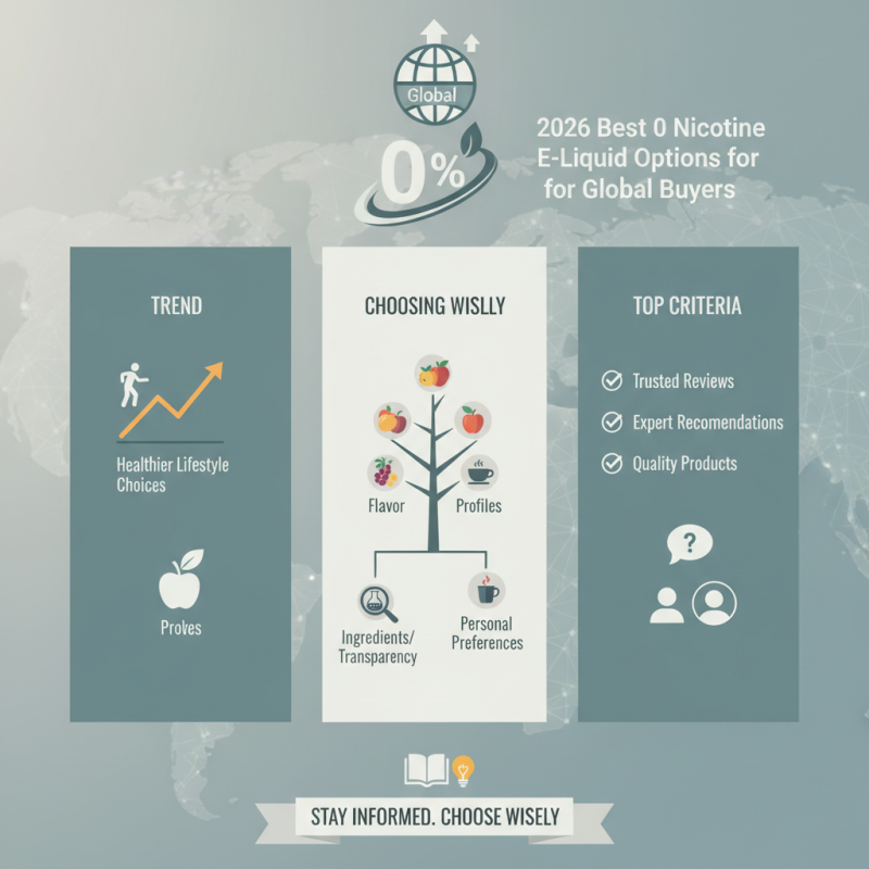2026 Best 0 Nicotine E-Liquid Options for Global Buyers?