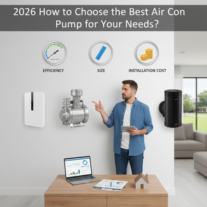 2026 How to Choose the Best Air Con Pump for Your Needs?