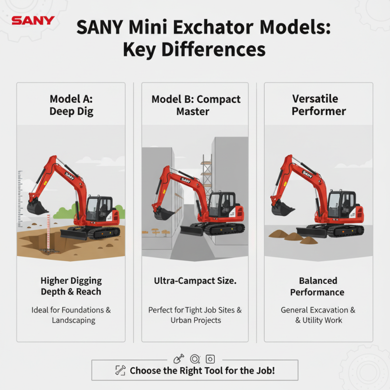 How to Choose the Best Sany Mini Excavator for Your Needs?