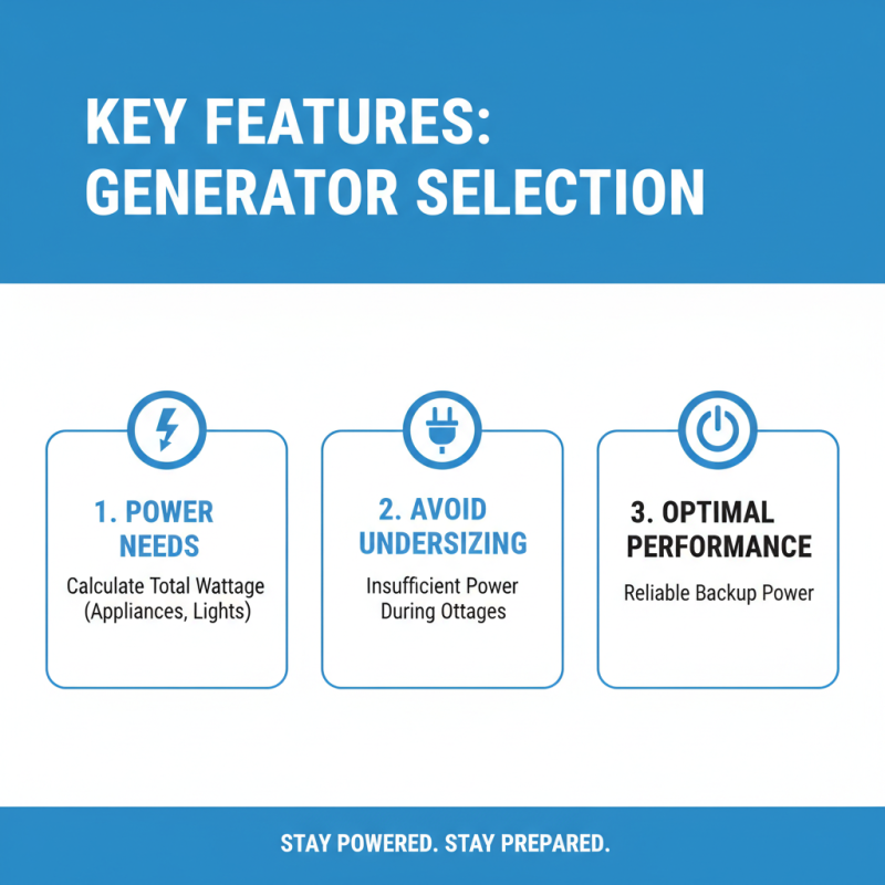 How to Choose the Right Generator Set for Your Power Needs?