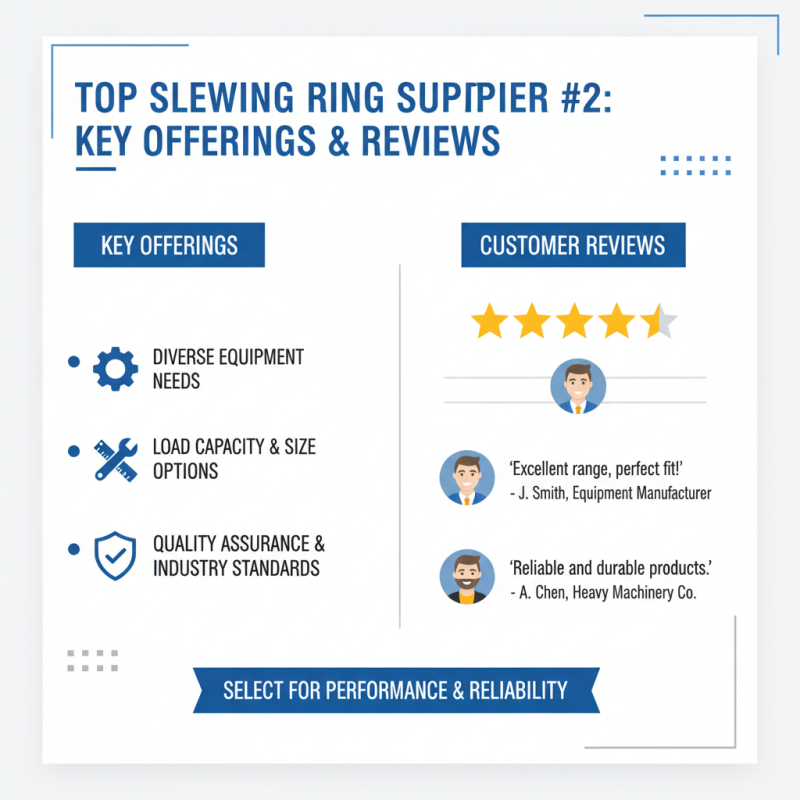 Top 5 Slewing Ring Suppliers for Your Equipment Needs?