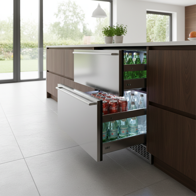 Why You Should Consider a Drawer Beverage Fridge for Your Home?
