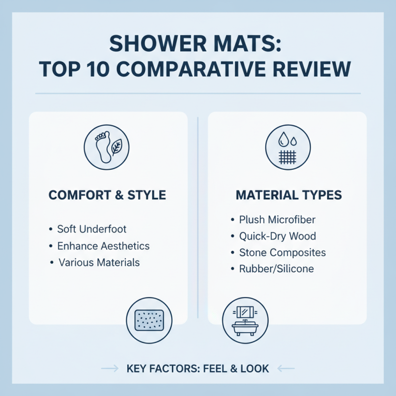 Top 10 Shower Room Mats for Ultimate Comfort and Style?