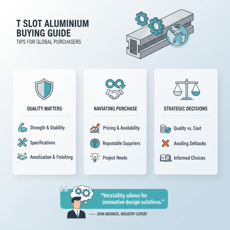 T Slot Aluminum Buying Guide Tips for Global Purchasers?