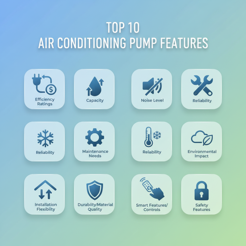 Top 10 Air Conditioning Pump Features Buyers Need to Know?