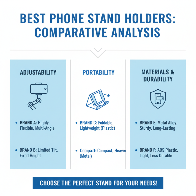 10 Best Phone Stand Holders for Convenience and Comfort in 2026?