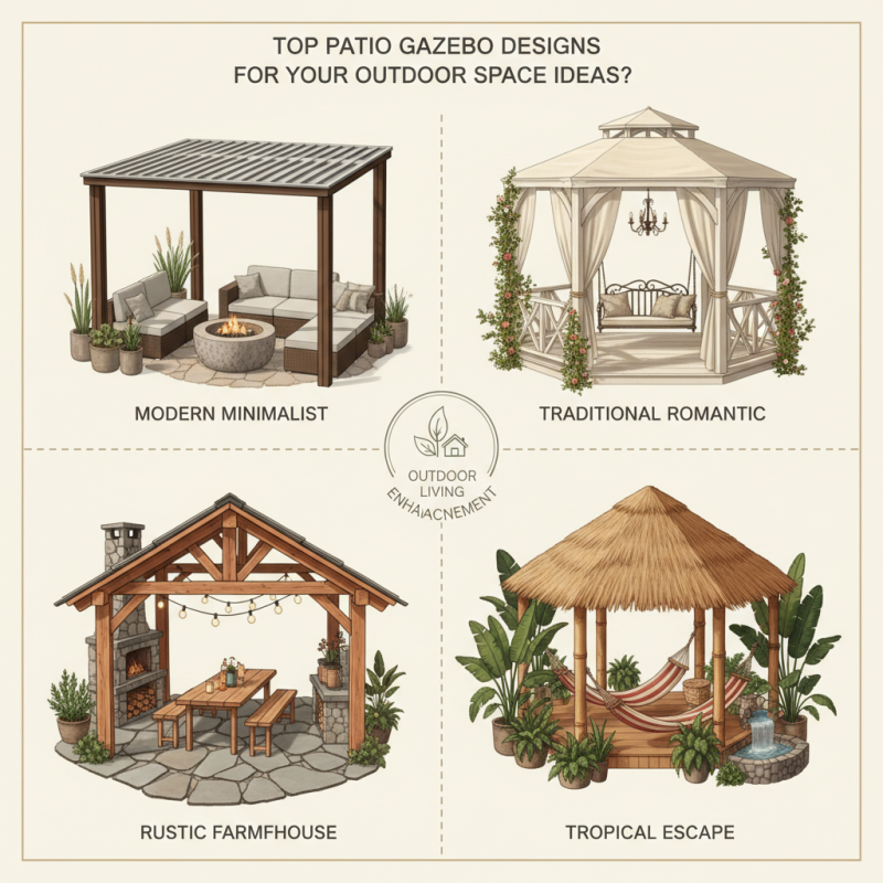 Top Patio Gazebo Designs for Your Outdoor Space Ideas?