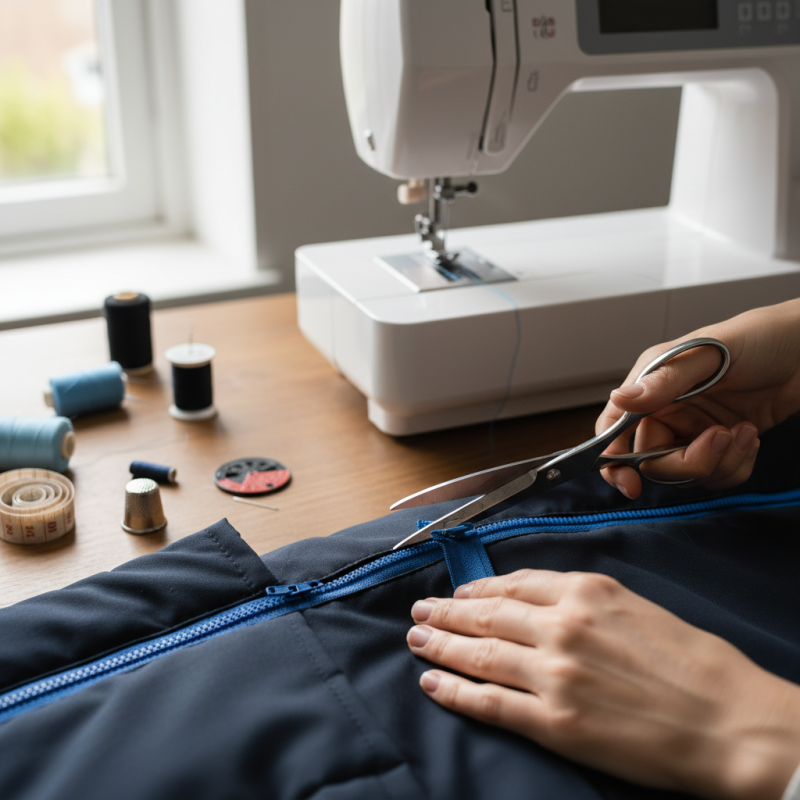 How to Easily Shorten a Nylon Coil Zipper at Home?