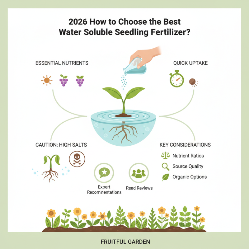 2026 How to Choose the Best Water Soluble Seedling Fertilizer?