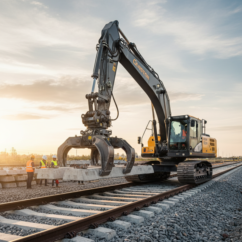 Best Railway Sleeper Excavator for Global Buyers?