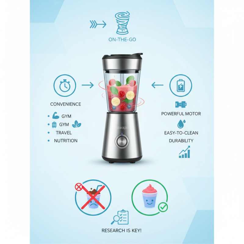 Best Portable Blender for Smoothies on the Go?