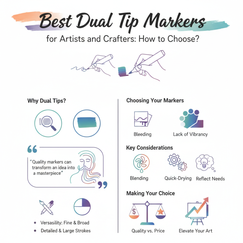 Best Dual Tip Markers for Artists and Crafters How to Choose?