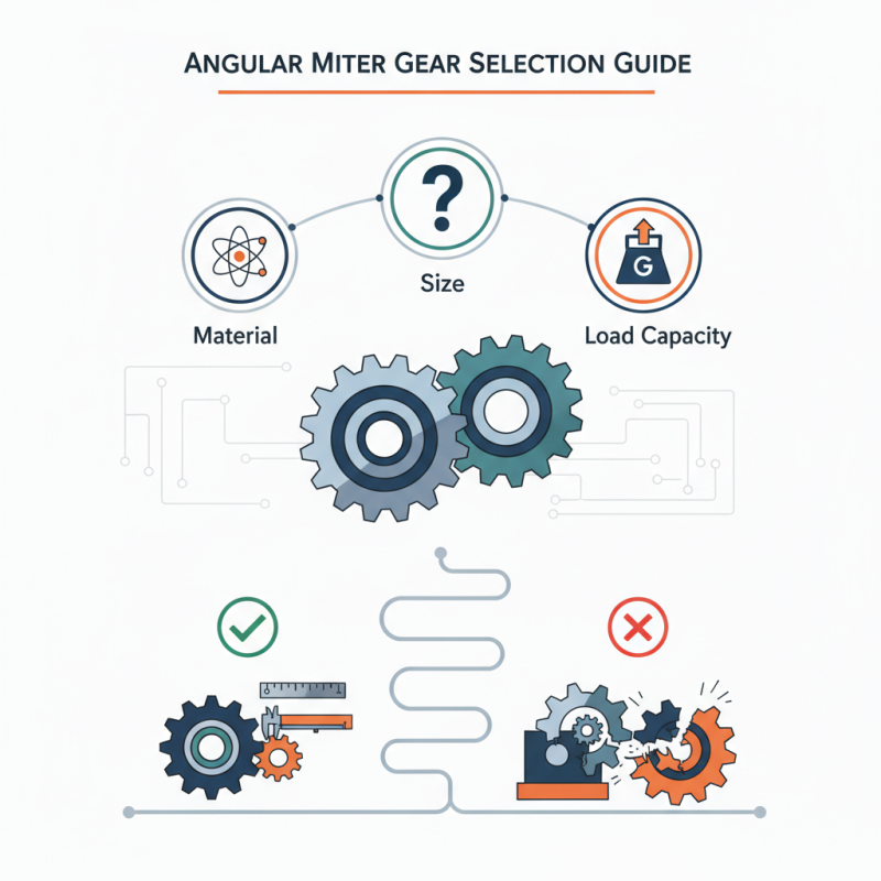 How to Choose Angular Miter Gears for Your Project?