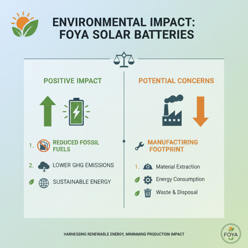 The Best 5 Foya Solar Batteries for Sustainable Energy Storage?
