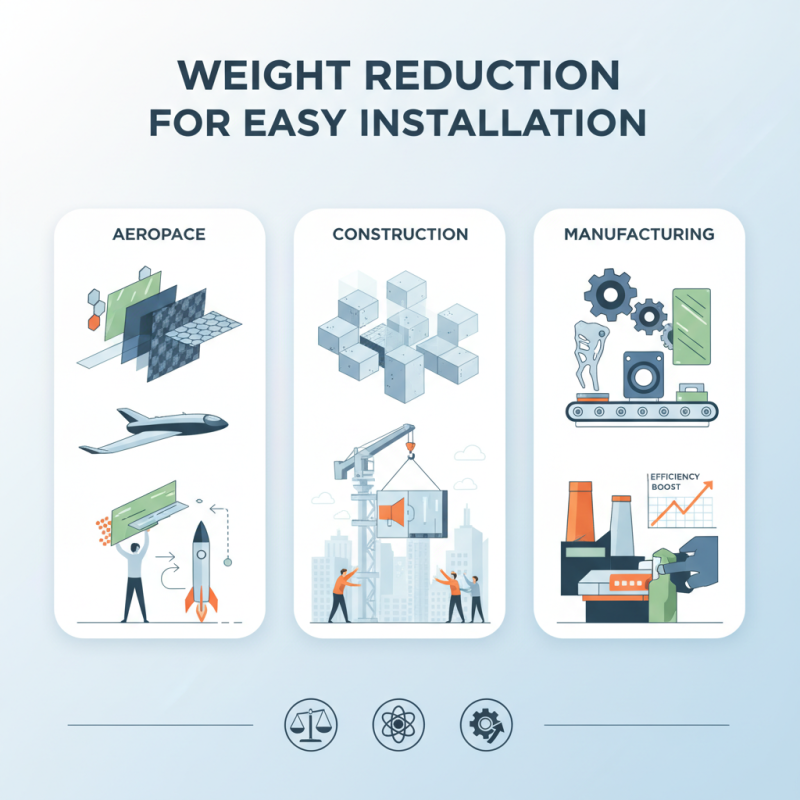 What is the Best Way to Reduce Weight for Easy Installation?