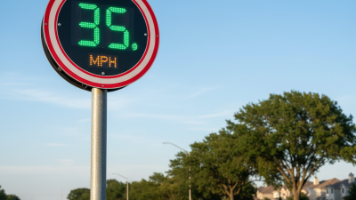 Best Radar Speed Sign Solutions for Effective Traffic Control?