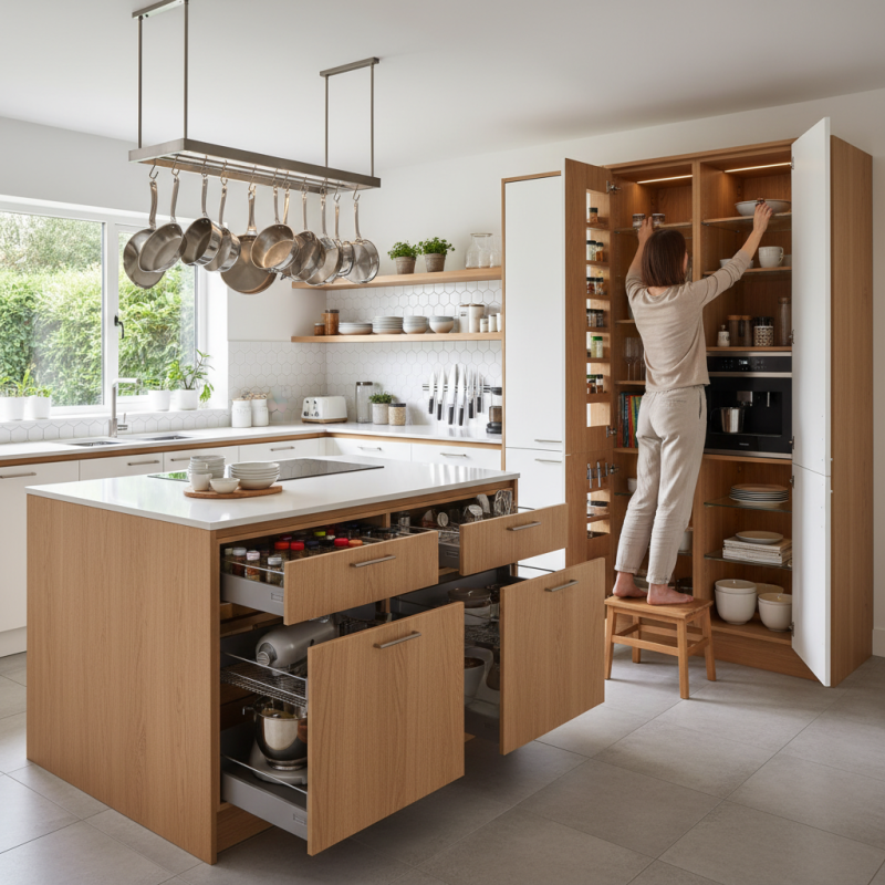 How to Maximize Kitchen Storage Space for Your Needs?