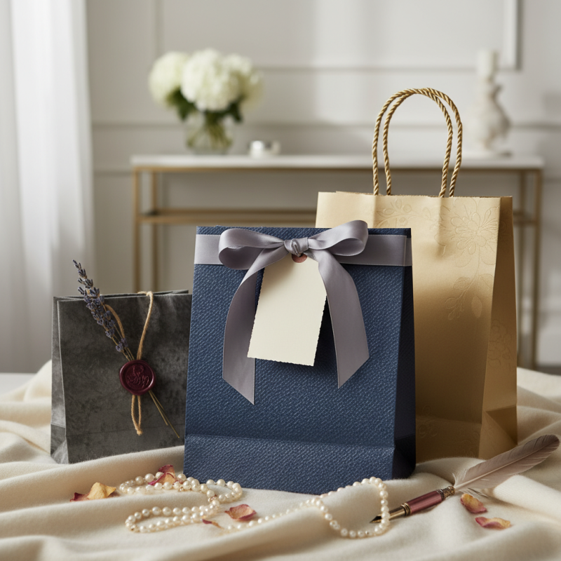 How to Make Simple Gift Bags Look Luxurious?