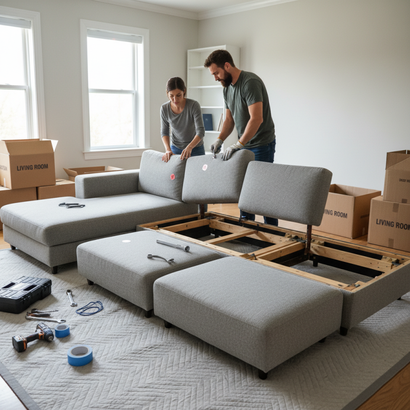 How to Easily Disassemble a Sofa for Moving Tips?