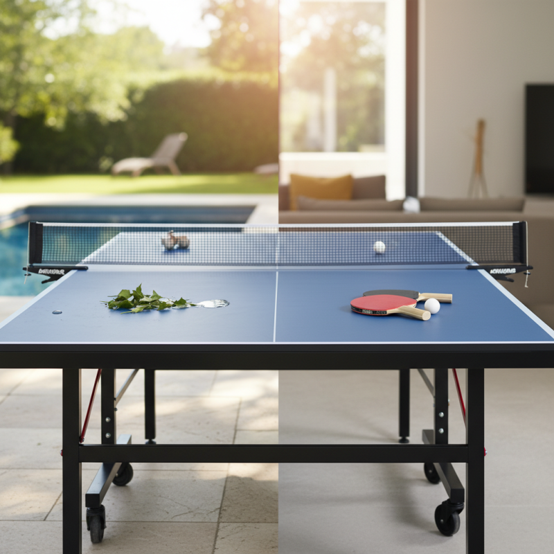 Best Foldable Indoor Outdoor Ping Pong Table for Your Game?