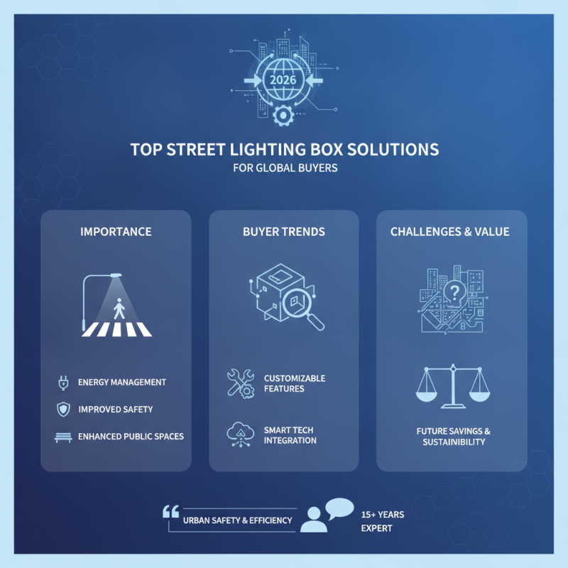 2026 Top Street Lighting Box Solutions for Global Buyers?