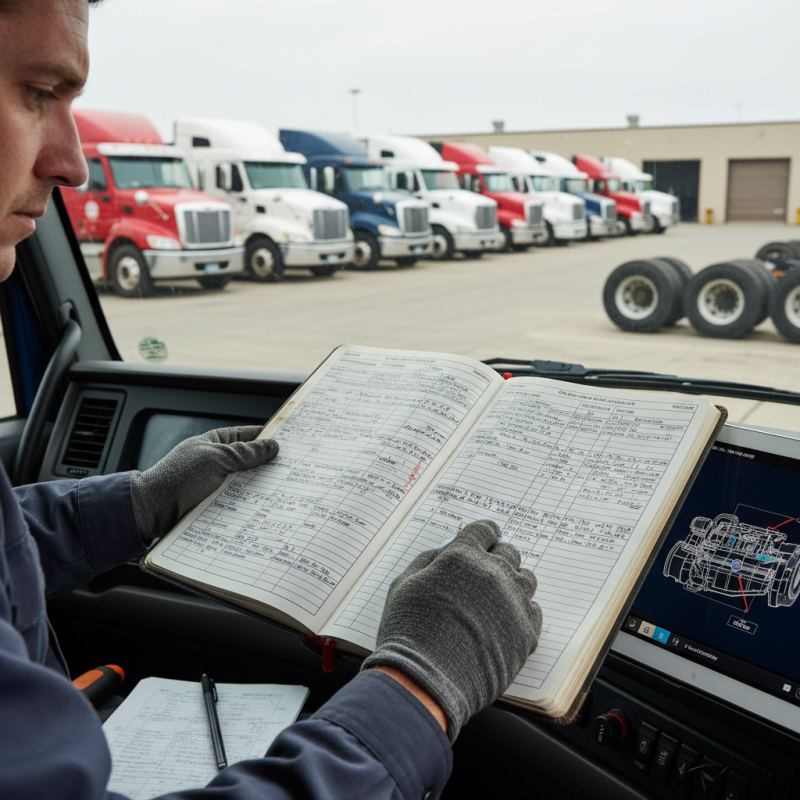 How to Evaluate a Maintenance Log Before Buying a Fleet Truck?