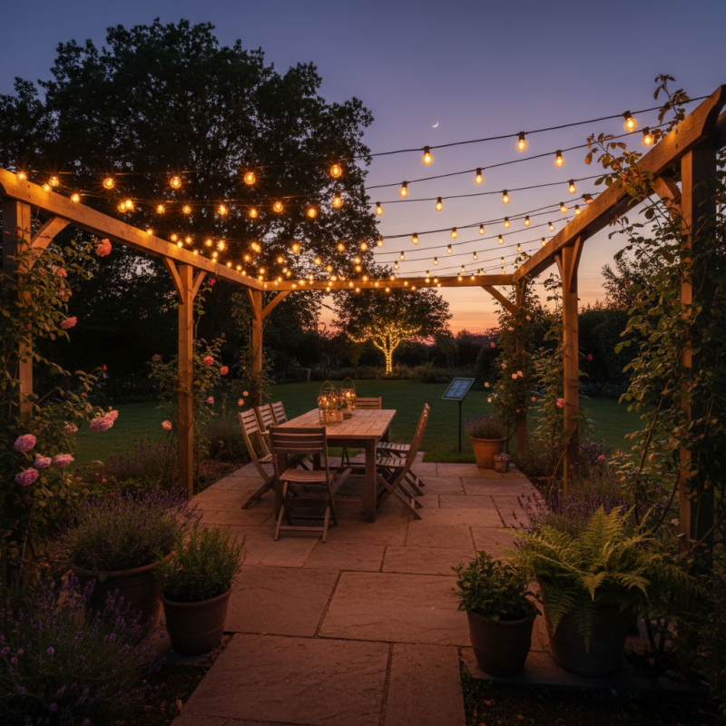 How Long Do Solar Powered String Lights Last at Night?