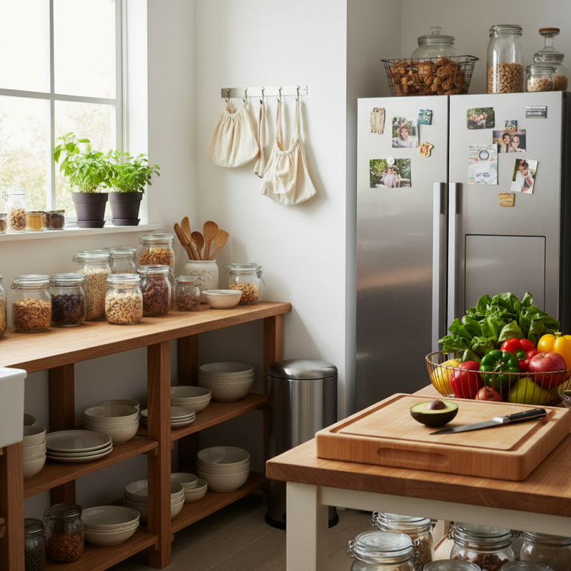How to Organize a Zero Waste Kitchen for Sustainable Living?